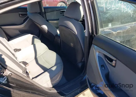 2013 Hyundai Elantra Gls из США, поврежденный, VIN 5NPDH4AE7DH374464